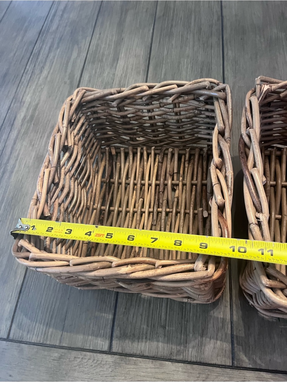 Wicker baskets - Picture 3 of 3